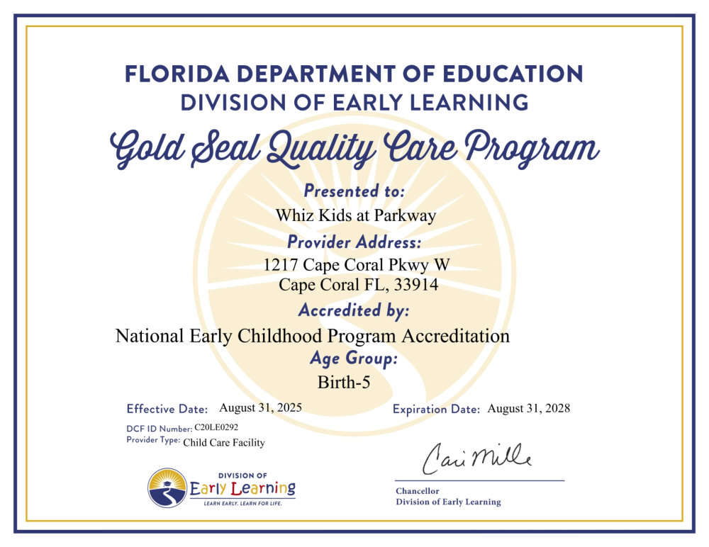 Parkway Gold Seal