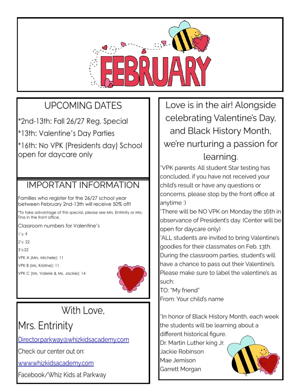 February Newsletter