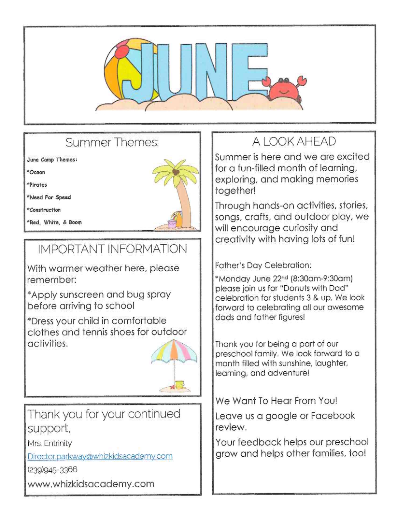 June Newsletter