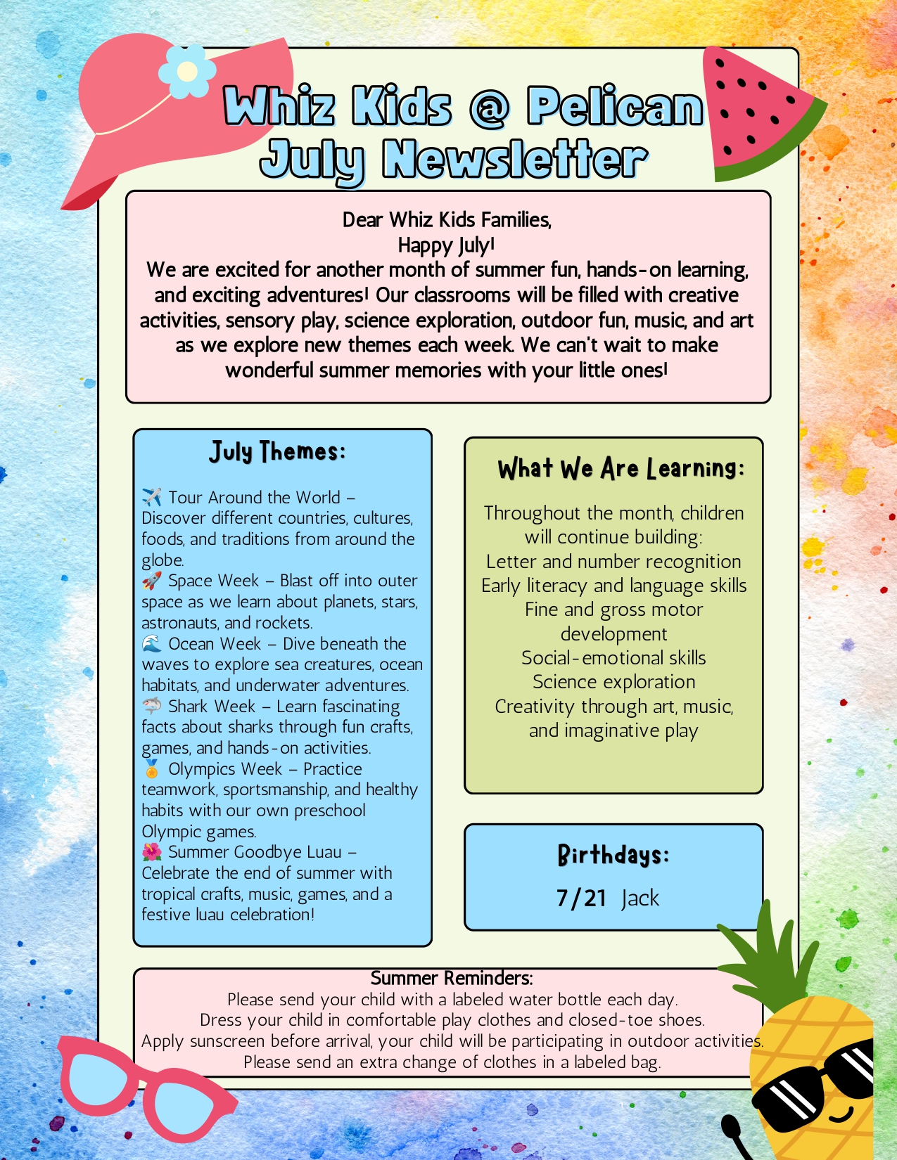 June Newsletter